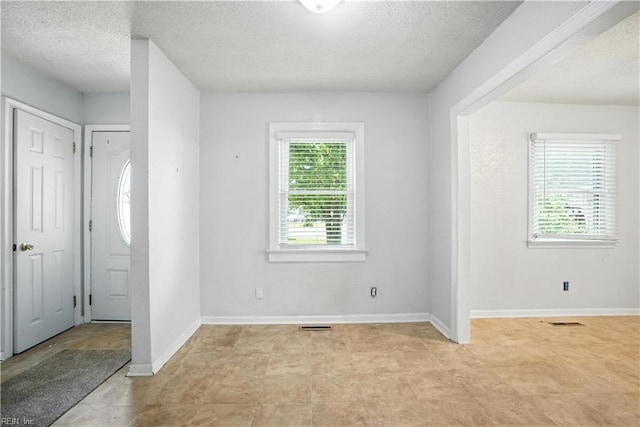 3559 Brest Ave, Norfolk, VA 23509 - entrance foyer featuring a textured ceiling
