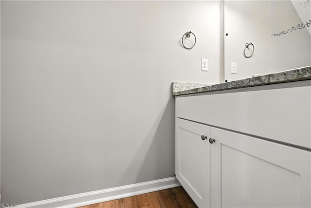 2152 Millville Rd, Chesapeake, VA 23323 - bathroom featuring wood finished floors and vanity