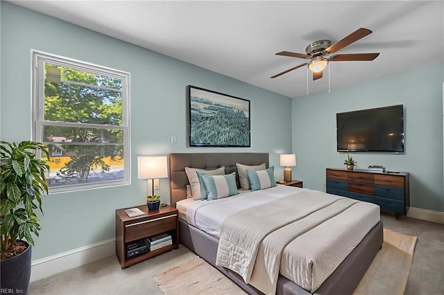 1003 Douglas Ave, Portsmouth, VA 23707 - bedroom with carpet floors and ceiling fan