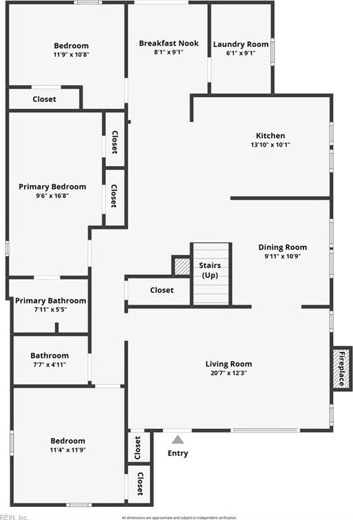 1003 Douglas Ave, Portsmouth, VA 23707 - view of room layout