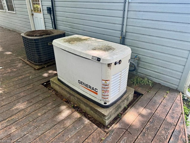 2609 Harling Dr, Chesapeake, VA 23325 - exterior view of a power unit and a cooling unit