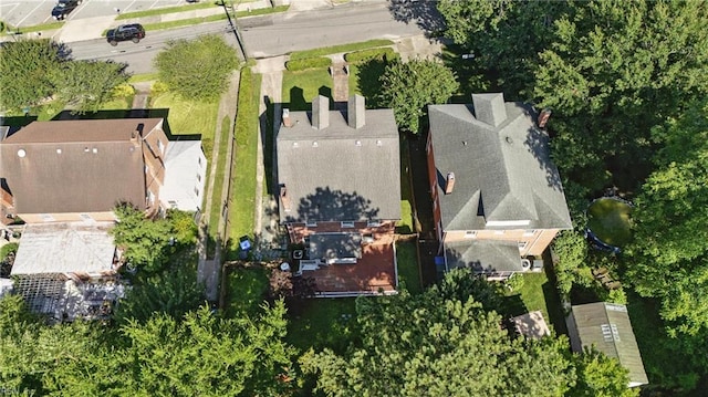 227 N Saratoga St, Suffolk, VA 23434 - aerial view of property and surrounding area