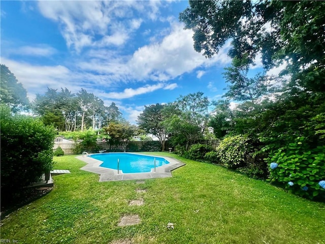 600 Cambria Ct, Virginia Beach, VA 23455 - view of swimming pool with a fenced backyard
