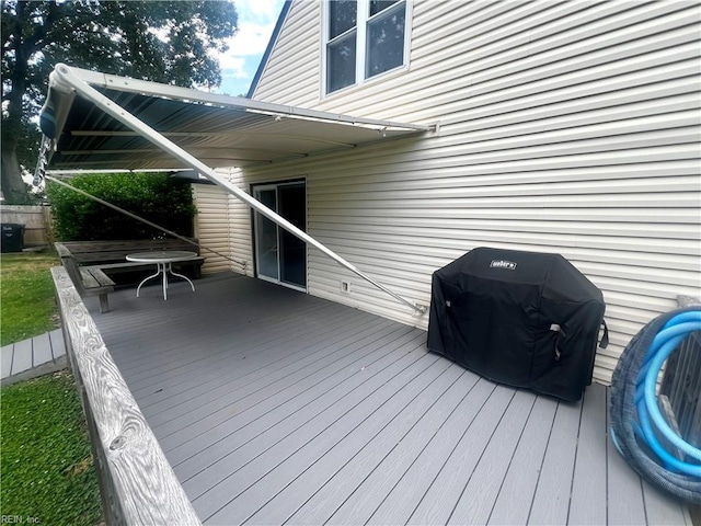 600 Cambria Ct, Virginia Beach, VA 23455 - deck featuring grilling area