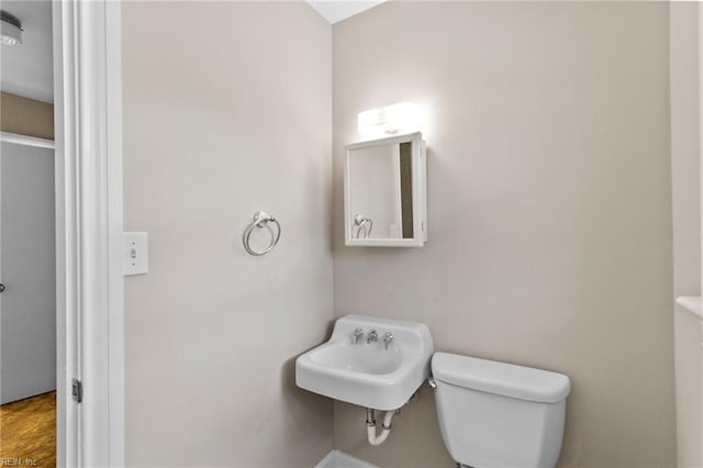 416 N Broad St, Suffolk, VA 23434 - bathroom featuring toilet and a sink