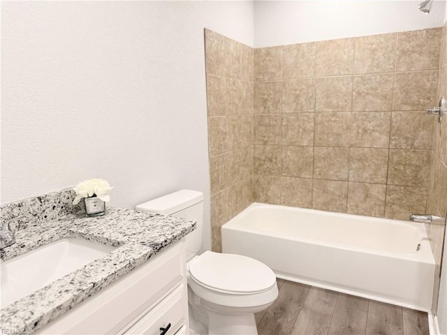 200 W Ocean Ave, Norfolk, VA 23503 - bathroom with wood finished floors, vanity, and bathtub / shower combination