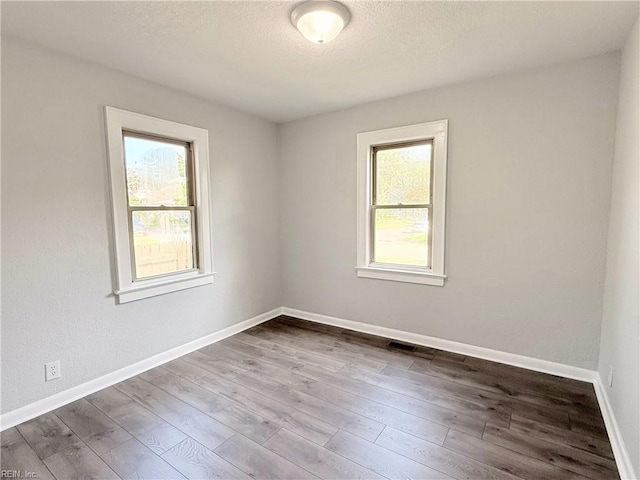 200 W Ocean Ave, Norfolk, VA 23503 - empty room with healthy amount of natural light, dark wood finished floors, and a textured ceiling
