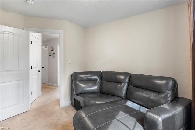 316 A Pocahontas Ave, Franklin, VA 23851 - living room with light colored carpet and baseboards