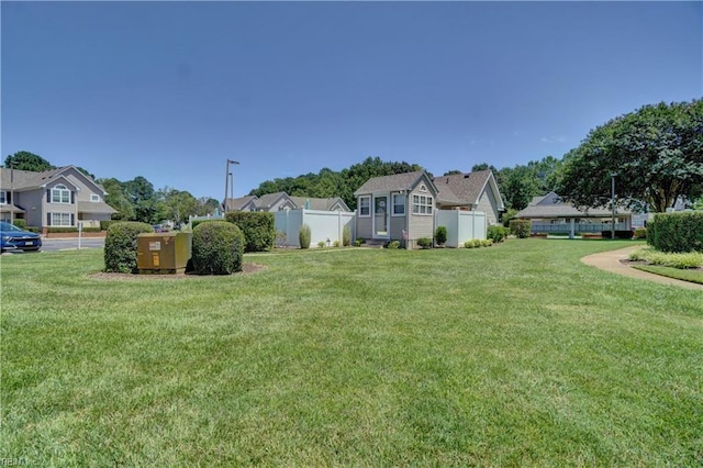 3856 Lasalle Dr Unit 107, Virginia Beach, VA 23453 - view of yard with a residential view