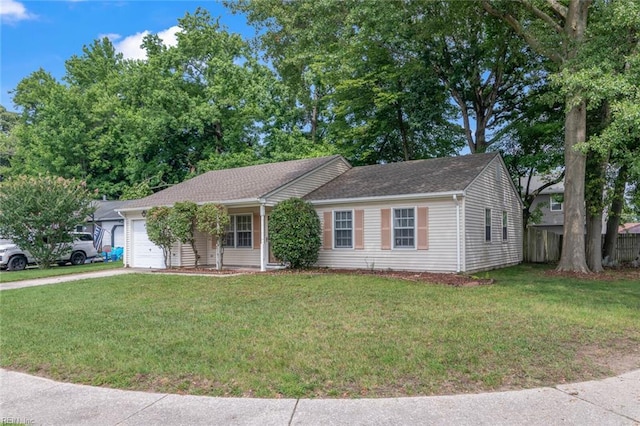 2024 Sarahs Cove Dr, Hayes, VA 23072 - ranch-style house featuring a garage and driveway