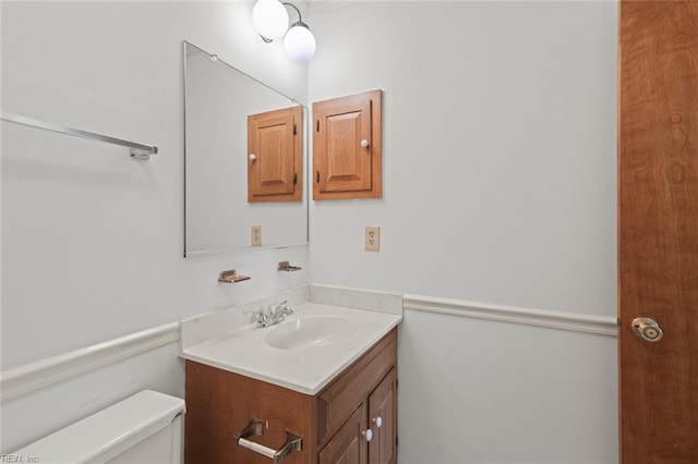 2024 Sarahs Cove Dr, Hayes, VA 23072 - half bath with vanity and toilet