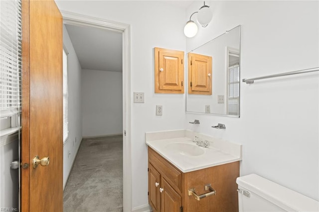 2024 Sarahs Cove Dr, Hayes, VA 23072 - half bath featuring vanity and toilet