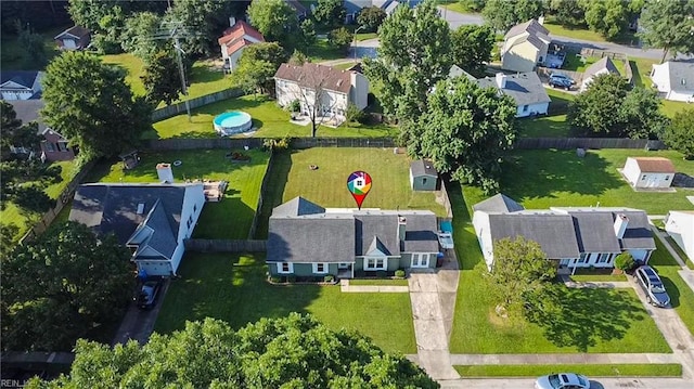 1245 Bells Mill Rd, Chesapeake, VA 23322 - aerial view of residential area