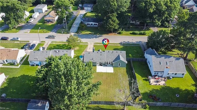 1245 Bells Mill Rd, Chesapeake, VA 23322 - aerial view of residential area