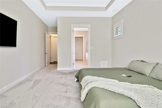 113 Saint Andrews, Smithfield, VA 23430 - bedroom featuring carpet flooring and a raised ceiling