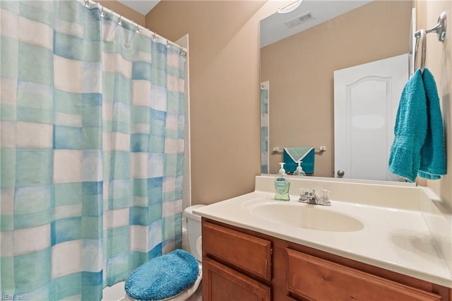 507 Marsh Hawk Trl, Carrollton, VA 23314 - bathroom featuring vanity and curtained shower
