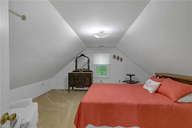 8579 Farys Mill Rd, Gloucester, VA 23061 - bedroom featuring carpet floors and vaulted ceiling