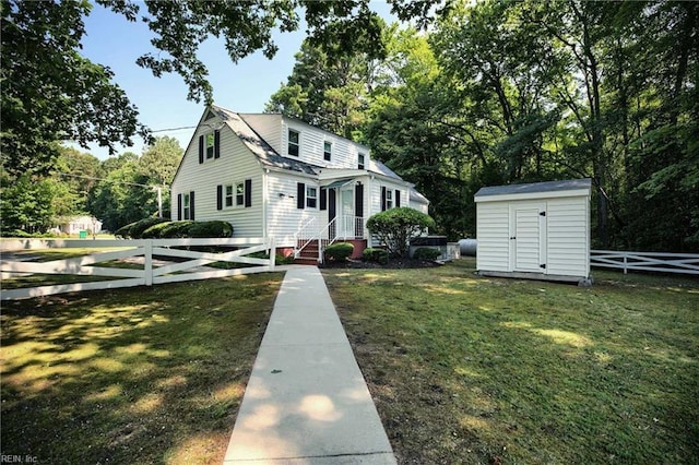 8579 Farys Mill Rd, Gloucester, VA 23061 - view of front of property featuring a storage unit