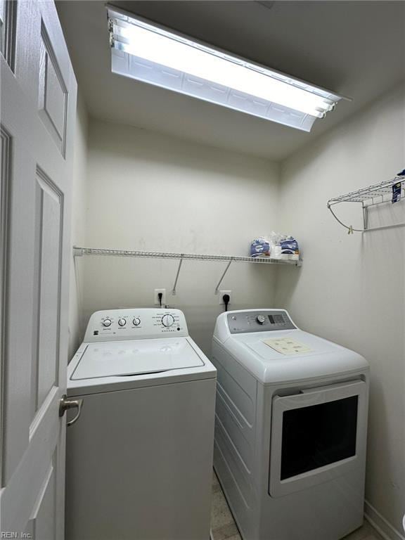 5837 Flowering Peach Ln, Providence Forge, VA 23140 - washroom with washer and clothes dryer