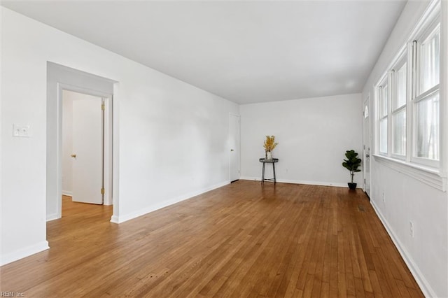 2734 Jamestown Ave, Hampton, VA 23661 - empty room with wood-type flooring and baseboards