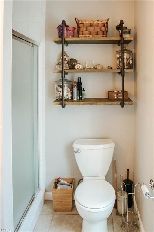 3728 Sidley Rd, Chesapeake, VA 23321 - full bath with a stall shower and tile patterned floors
