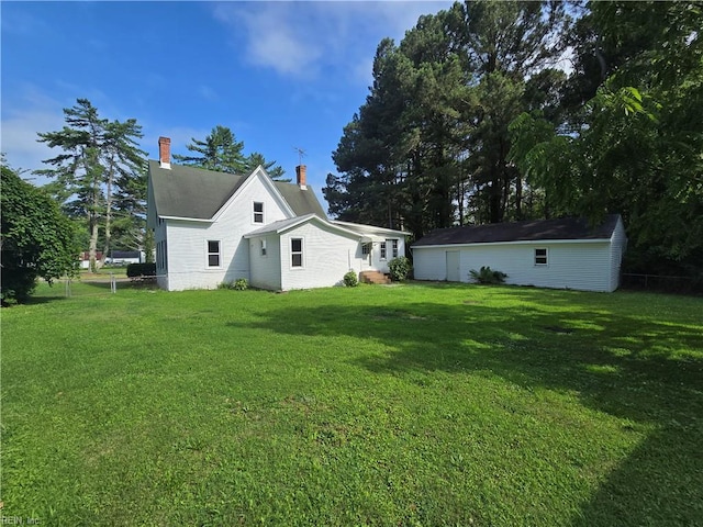 1697 Old Ferry Rd, Hudgins, VA 23076 - view of green lawn