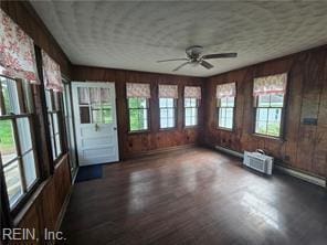 1697 Old Ferry Rd, Hudgins, VA 23076 - unfurnished sunroom featuring french doors