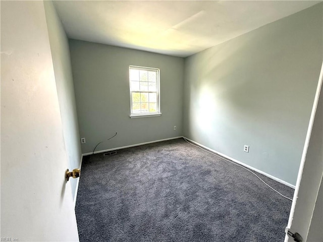 5813 W Hastings Arch, Virginia Beach, VA 23462 - unfurnished room featuring dark colored carpet and baseboards