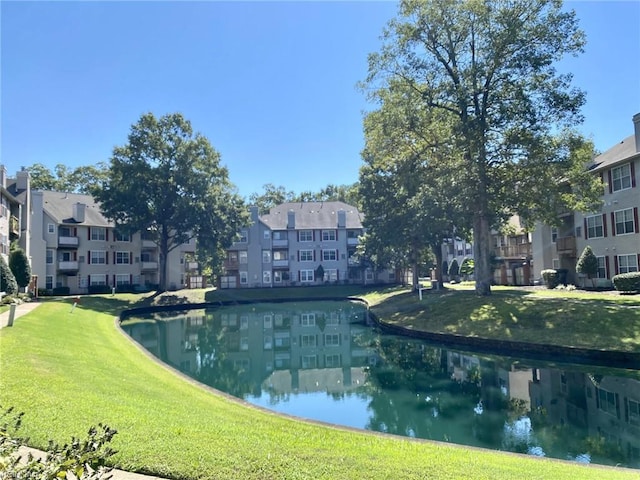12803 Daybreak Cir, Newport News, VA 23602 - view of pool with a water view and a yard