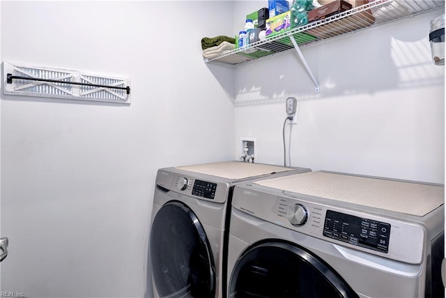3419 Foxglove Dr, Toano, VA 23168 - laundry room with separate washer and dryer