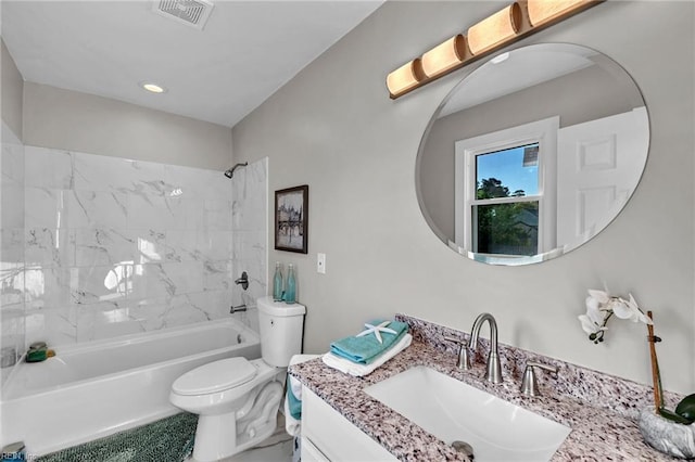 3905 Stonebridge Ct, Chesapeake, VA 23321 - bathroom with vanity and  shower combination