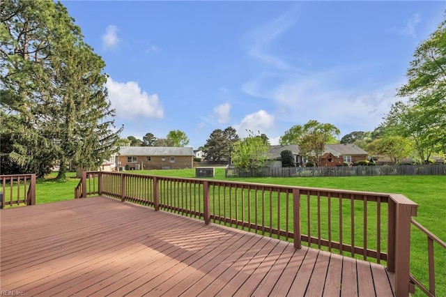 3905 Stonebridge Ct, Chesapeake, VA 23321 - view of wooden deck