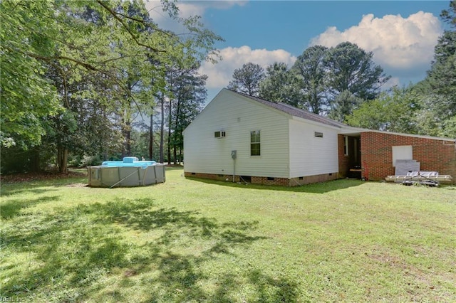 6285 Buckley Hall Rd, Cobbs Creek, VA 23035 - view of green lawn with an outdoor pool