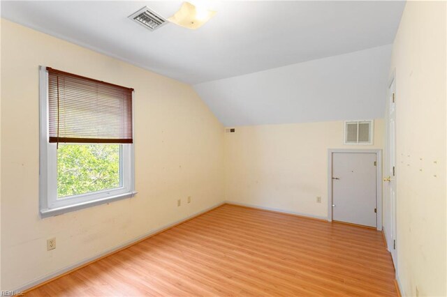 1117 Tibbetstown Ct, Virginia Beach, VA 23454 - bonus room with light wood-style floors and lofted ceiling