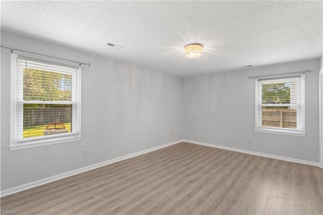 1117 Tibbetstown Ct, Virginia Beach, VA 23454 - empty room featuring light wood-style flooring and a textured ceiling