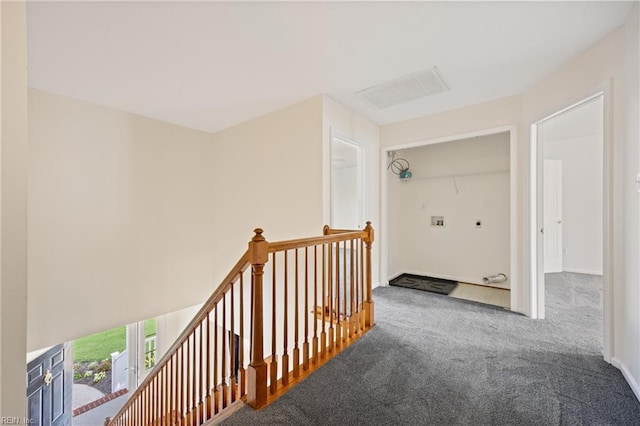 3015 Beech Grove Ln, Suffolk, VA 23435 - corridor featuring an upstairs landing and carpet flooring