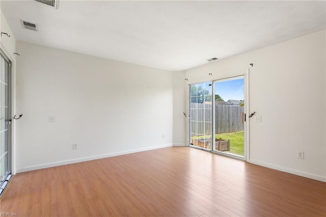 5405 Kiawah Ct, Virginia Beach, VA 23462 - unfurnished room with light wood-style floors