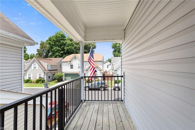 5405 Kiawah Ct, Virginia Beach, VA 23462 - wooden deck featuring a residential view