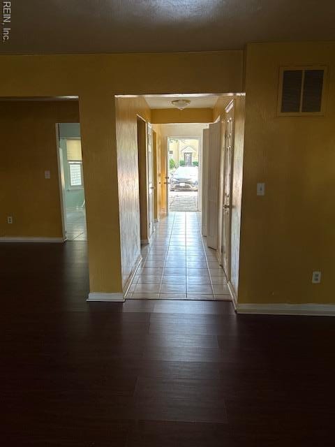 5207 Richard Rd, Virginia Beach, VA 23462 - hallway with baseboards and light wood-type flooring