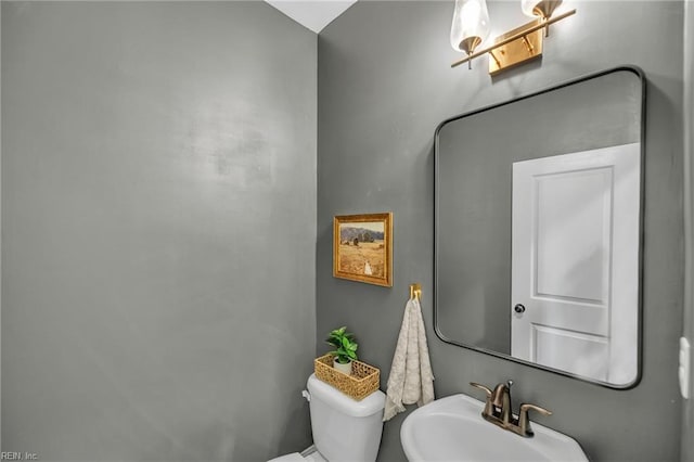 112 Gleneagles, Smithfield, VA 23430 - half bath featuring a sink and toilet