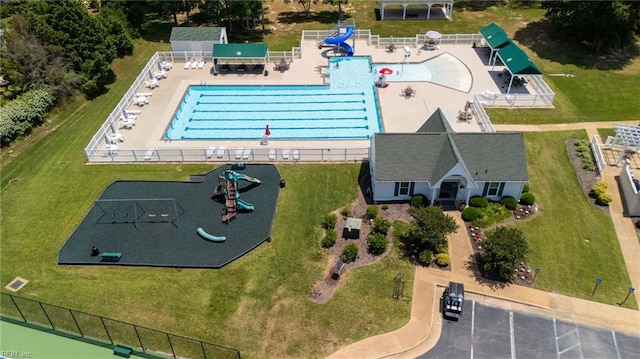 112 Gleneagles, Smithfield, VA 23430 - aerial view of a pool area
