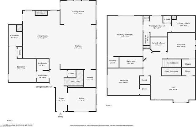 112 Gleneagles, Smithfield, VA 23430 - view of home floor plan