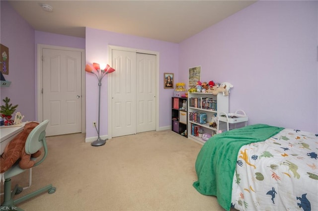 1304 Kemp Bridge Dr, Chesapeake, VA 23320 - bedroom featuring light carpet and a closet