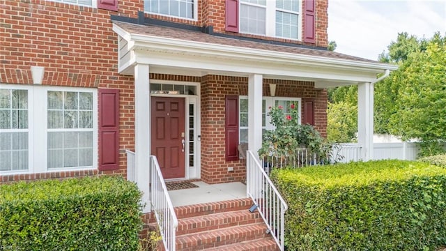 1304 Kemp Bridge Dr, Chesapeake, VA 23320 - view of exterior entry featuring brick siding