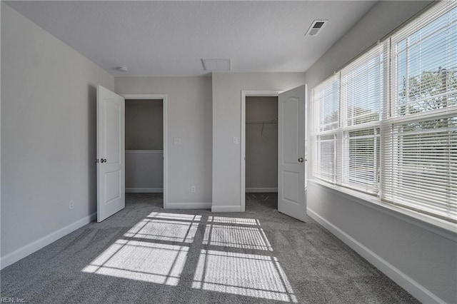 115 Pescara Ln, Newport News, VA 23601 - unfurnished bedroom featuring carpet flooring, a walk in closet, and a closet