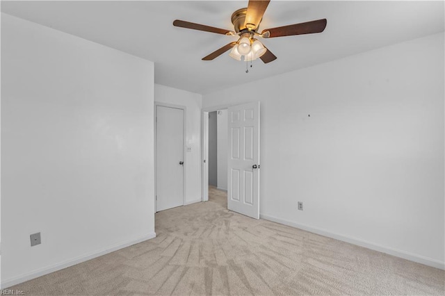 625 Ridge Cir, Chesapeake, VA 23320 - spare room featuring carpet flooring and ceiling fan