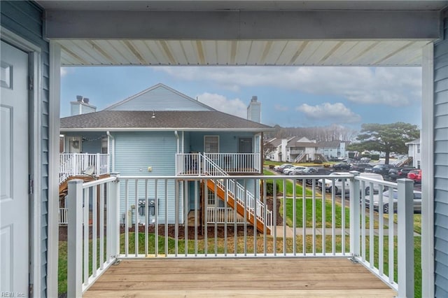 515 Wharf Ct, Virginia Beach, VA 23462 - deck featuring a residential view