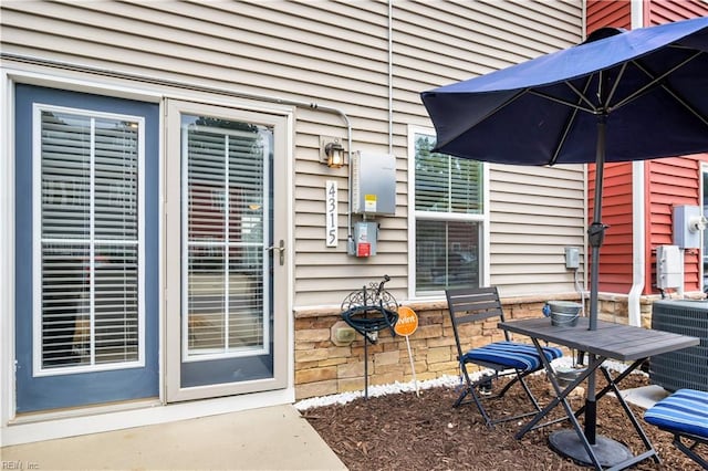 4315 Sconce, Williamsburg, VA 23188 - wooden deck with a patio area
