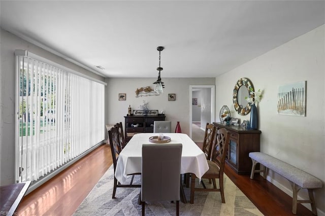 1292 Holly Point Rd, Virginia Beach, VA 23454 - dining space with wood finished floors