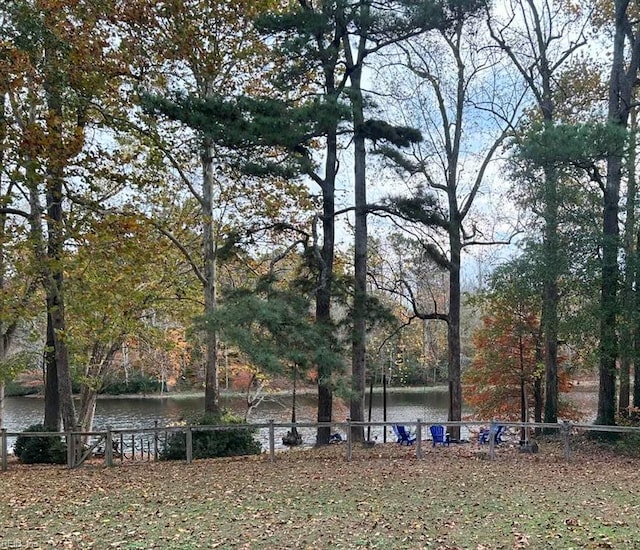 1832 Pitchkettle Rd, Suffolk, VA 23434 - view of yard featuring a water view